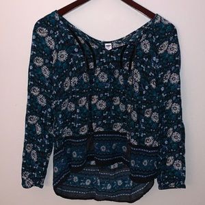 Old Navy Blue Blouse
